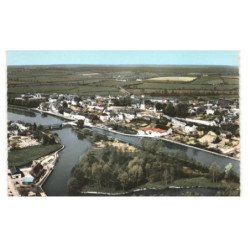 CERCY-la-TOUR: vue générale vue aérienne 10x15 - très bon état