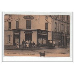 LE VESINET - Rue et Place du Marché - """"Au Bon Coin"""" - très bon état