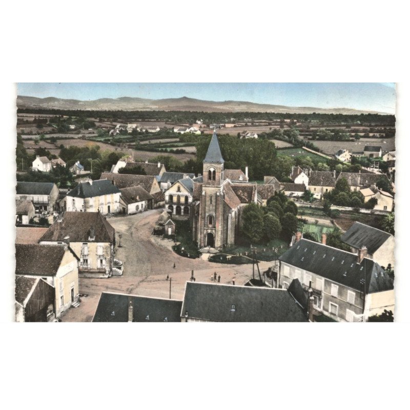 VANDENESSE: la place vue aérienne 10x15 - état