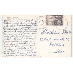 ANLEZY: vue générale vue aérienne 10x15 - très bon état