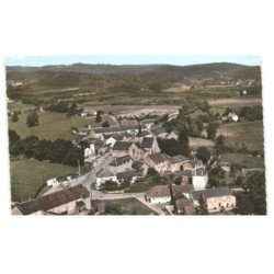 ALLIGNY-en-MORVAN: vue générale vue aérienne 10x15 - très bon état