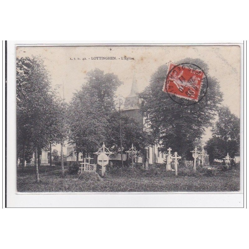 LOTTINGHEN : l'eglise - etat
