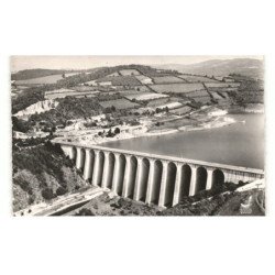 PANNECIERE: chaumard, barrage, la digue vue aérienne 10x15 - très bon état