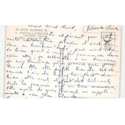 PANNECIERE: chaumard, barrage, la digue vue aérienne 10x15 - très bon état