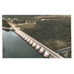 CHAUMARD: barrage de panneciere vue aérienne 10x15 - très bon état