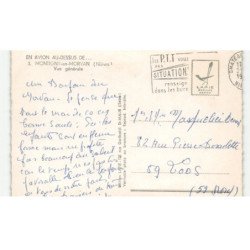 MONTIGNY-en-MORVAN: vue générale vue aérienne 10x15 - très bon état