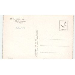 DONZY: le nohan vue aérienne 10x15 - très bon état