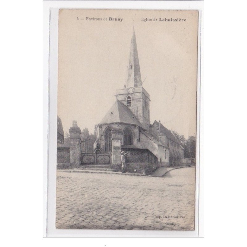 LABUISSIERE : eglise de labuissiere - tres bon etat