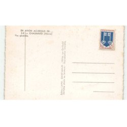 CHAUMARD: vue générale vue aérienne 10x15 - très bon état