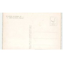CERCY-la-TOUR: vue aérienne 10x15 - très bon état