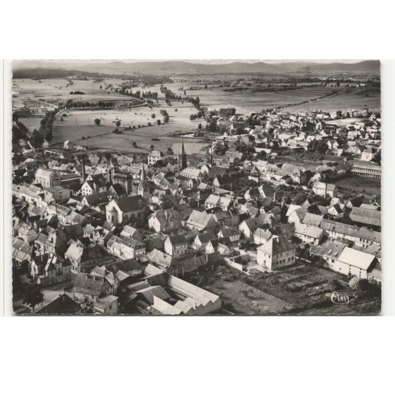PFAFFENHOFFEN: vue générale vue aérienne 10X15 - très bon état