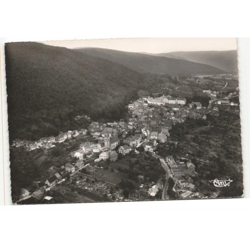 OBERBRONN: vue générale vue aérienne 10X15 - très bon état