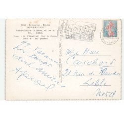 OBERSTEIGEN: hôtel-restaurant-pension "belle-vue" vue aérienne 10X15 - très bon état