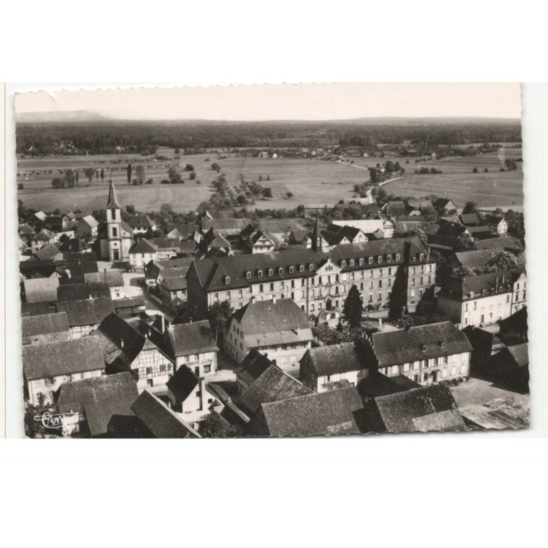 MATZENHEIM: l'institut saint-joseph vue aérienne 10X15 - très bon état