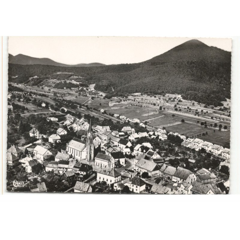 LUTZELHOUSE: vue panoramique vue aérienne 10X15 - très bon état