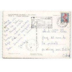 MATZENHEIM: l'institut saint-joseph vue aérienne 10X15 - très bon état