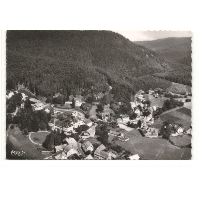 LE HOHWALD: vue panoramique, les hôtels vue aérienne 10X15 - très bon état