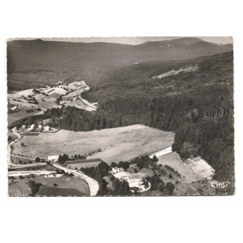 LE HOHWALD: vue panoramique vue aérienne 10X15 - très bon état