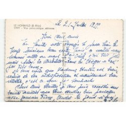 LE HOHWALD: vue panoramique vue aérienne 10X15 - très bon état