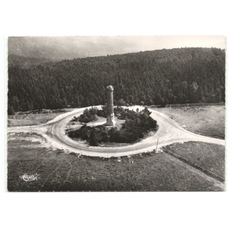 LE HOHWALD: la tour du champ de feu vue aérienne 10X15 - très bon état