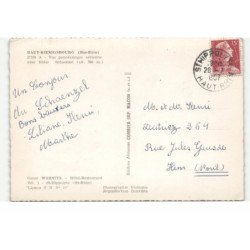 HAUT-KOENIGSBOURG: hôtel schaenzel vue aérienne 10X15 - très bon état