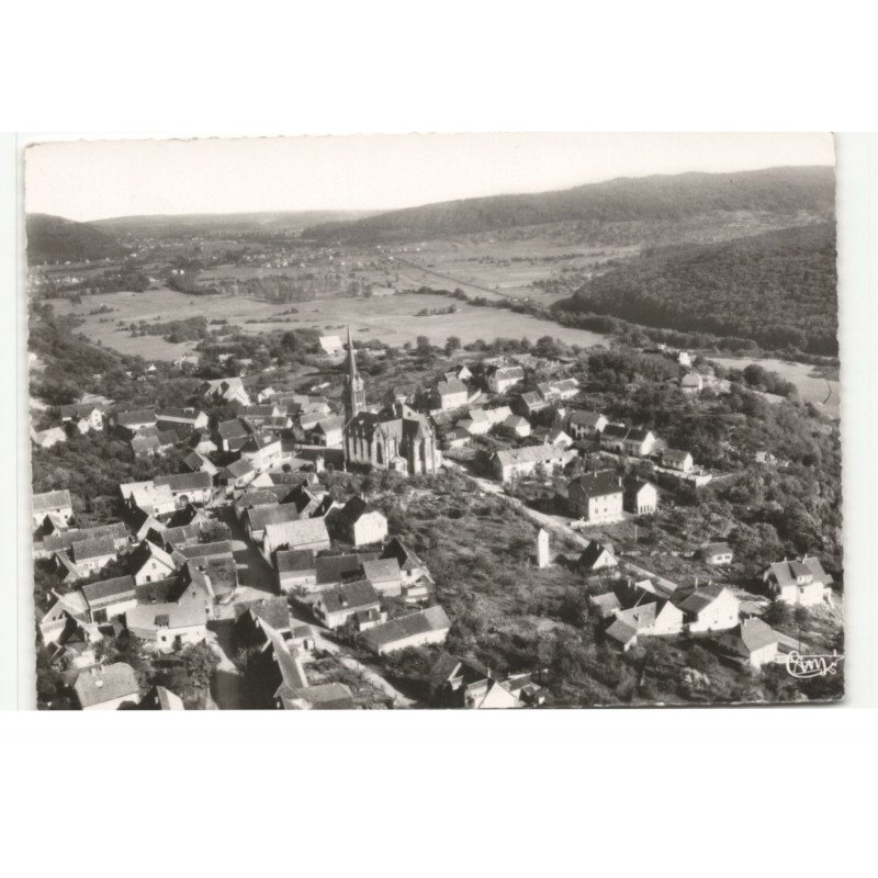 HEILIGENBERG: le centre, en arrière plan, la vallée de la bruche vue aérienne 10X15 - très bon état