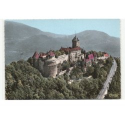 HAUT-KOERNIGSBOURG: le château vue aérienne 10X15 - très bon état