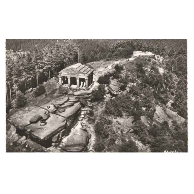 LE DONON: le musée vue aérienne 10X15 - très bon état