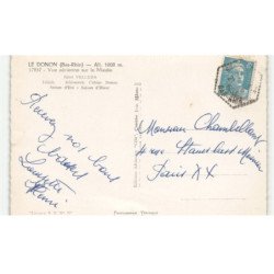 LE DONON: le musée vue aérienne 10X15 - très bon état
