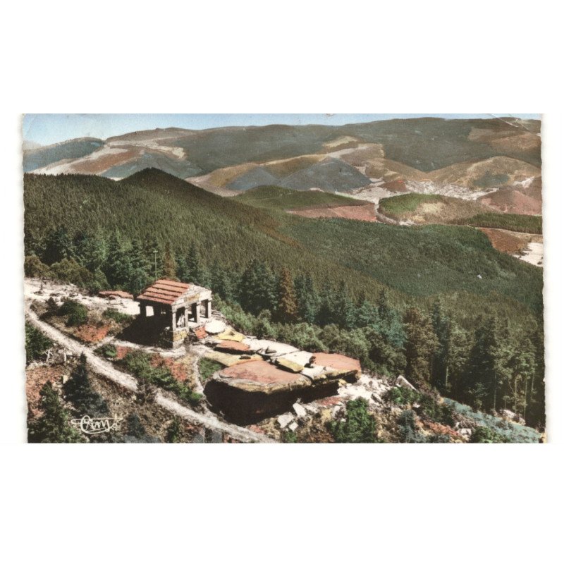 LE DONON: le musée et la vallée de la bruche, hôtel velleda vue aérienne 10X15 - très bon état