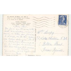 LE DONON: le musée et la vallée de la bruche, hôtel velleda vue aérienne 10X15 - très bon état