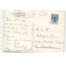 ERSTEIN: la gare vue aérienne 10X15 - état
