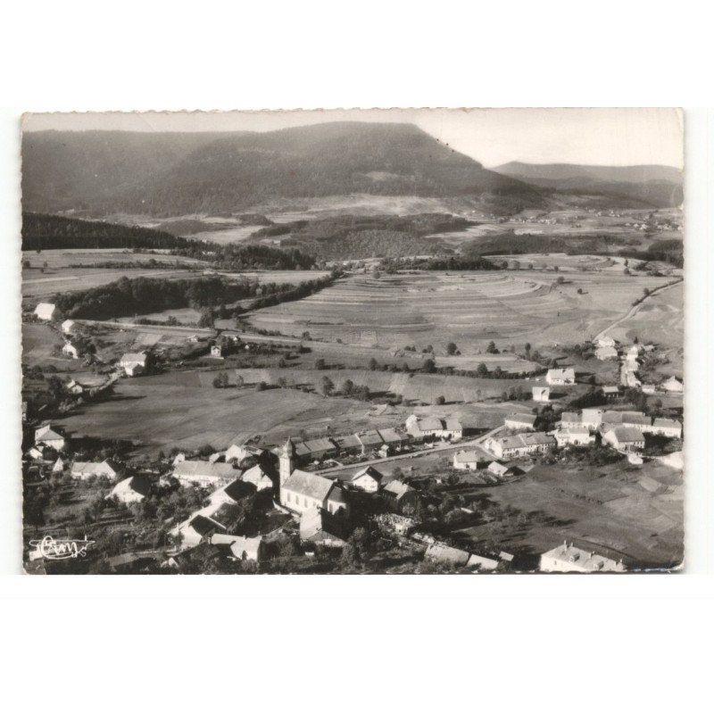 SAULXURES: vue panoramique vue aérienne 10X15 - état