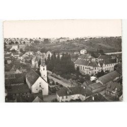 ERGERSHEIM: l'église et le monastère des trappistines vue aérienne 10X15 - trsè bon état