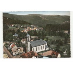 ENGENTHAL-WANGENBOURG: l'église vue aérienne 10X15 - trsè bon état