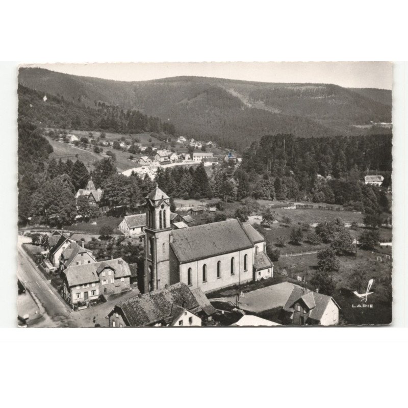 ENGENTHAL-WANGENBOURG: l'église vue aérienne 10X15 - trsè bon état