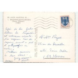 ENGENTHAL-WANGENBOURG: l'église vue aérienne 10X15 - trsè bon état