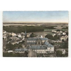 MARIENTHAL: basilique et maison des prêtres vue aérienne 10X15 - très bon état