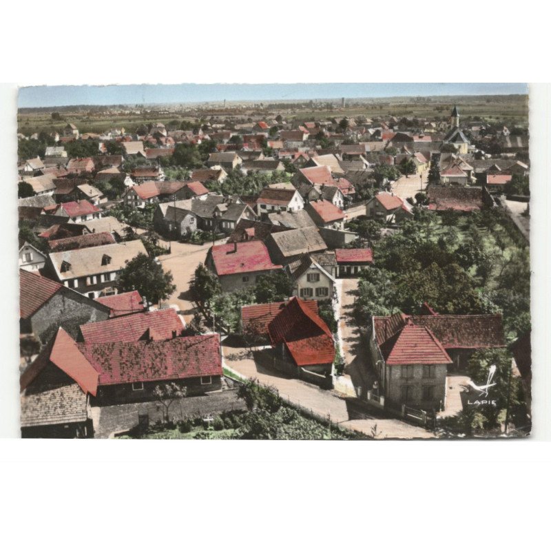 KILSTETT: vue générale vue aérienne 10X15 - très bon état