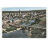 HERBITZHEIM: sur les bords de la sarre vue aérienne 10X15 - très bon état