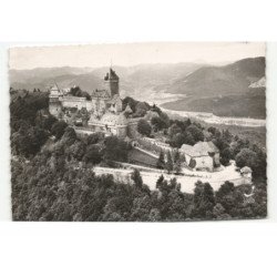 HAUT KOENIGSBOURG: le château vue aérienne 10X15 - très bon état