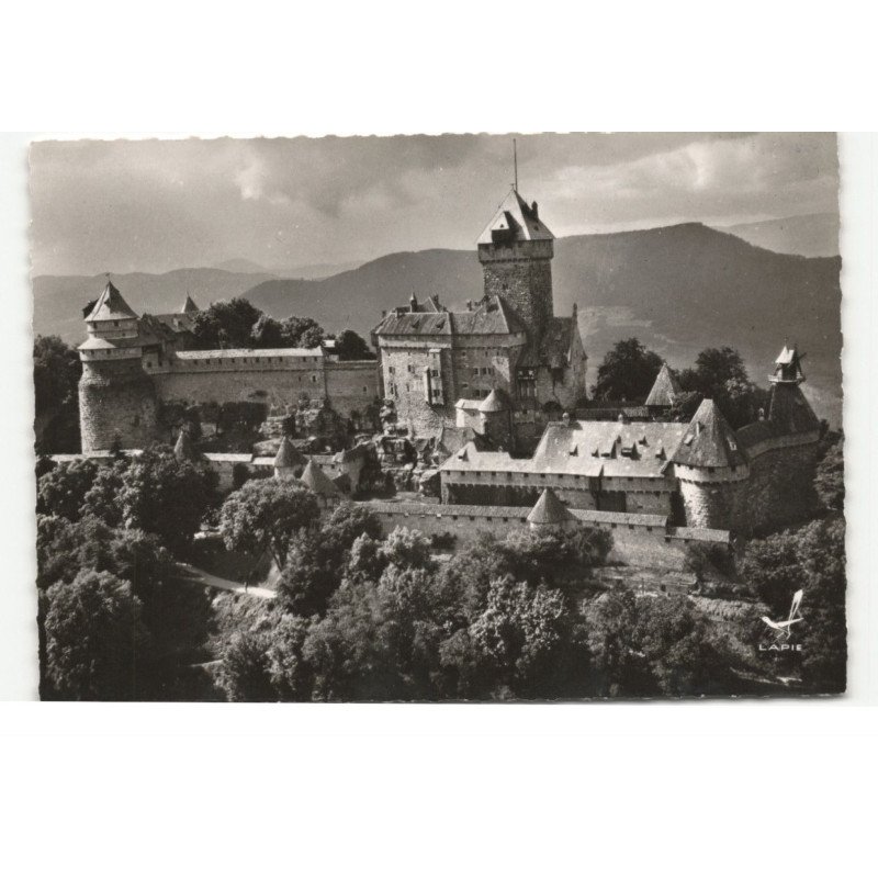 HAUT KOENIGSBOURG: vue aérienne 10X15 - très bon état