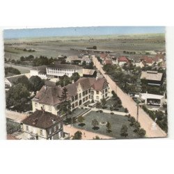 ERSTEIN: collège d'enseignement secondaire vue aérienne 10X15 - très bon état