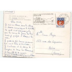 ERSTEIN: collège d'enseignement secondaire vue aérienne 10X15 - très bon état