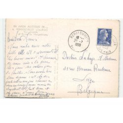 ROMANSWILLER: vue générale et route de wangenbourg vue aérienne 10X15 - très bon état
