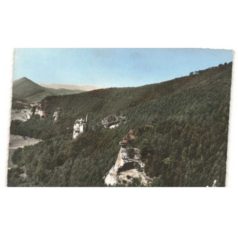 ORSCHWILLER: ruines du petit arnsbourg vue aérienne 10X15 - très bon état