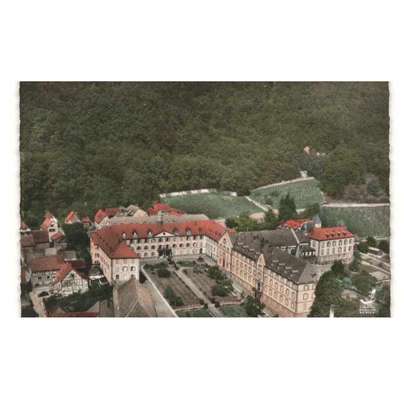 OBERBRONN: le couvent vue aérienne 10X15 - très bon état