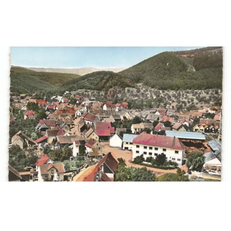 OBERHASLACH: vue générale vue aérienne 10X15 - très bon état