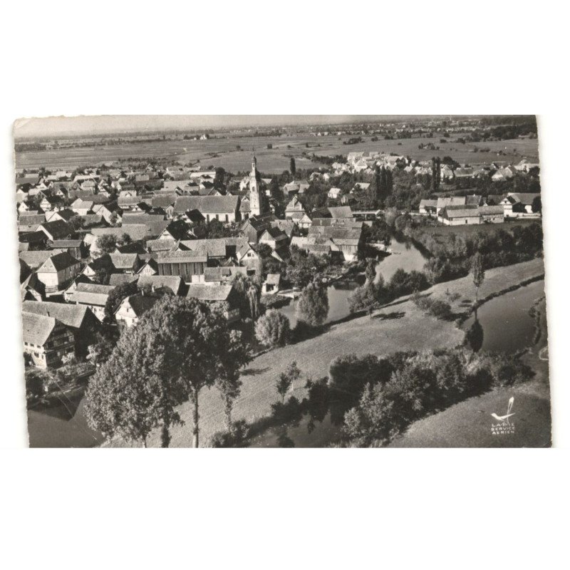 NORDHOUSE: vue d'ensemble et l'ILL vue aérienne 10X15 - état