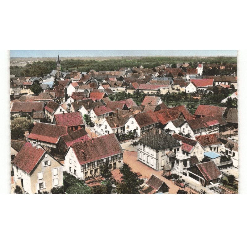 MUTTERSHOLTZ: vue générale vue aérienne 10X15 - très bon état